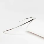 Minimalist Slave Bracelet with Black Stones