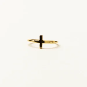 Men's Cross Ring 925 Silver