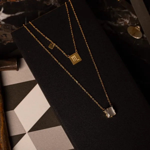 silver scorpio scapular for men Men's 925 Silver Scorpion Scapular