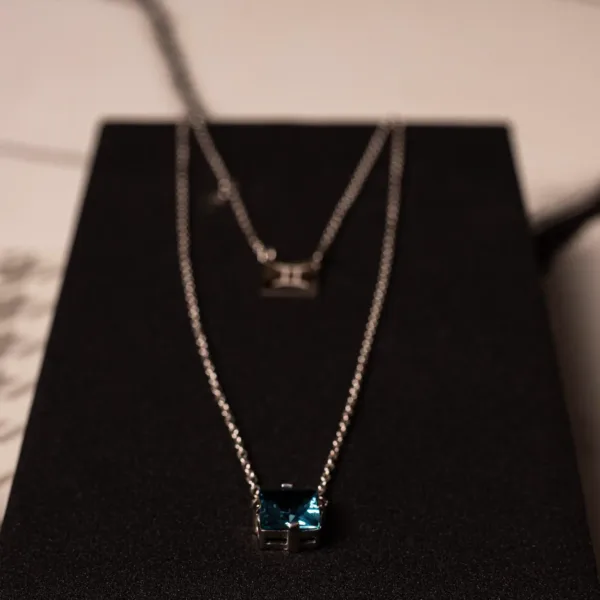 escapulário signo gemeos para homem em prata Escapulário Gemeos Prata 925 Homem