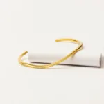 Pulseira Masculina Escrava Riscada Prata 925