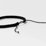 Pulseira Homem Macramé Prata 925 fecho ajustável