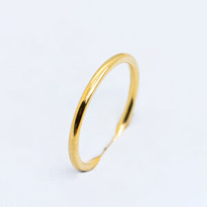 Anel minimalista em ouro 9K