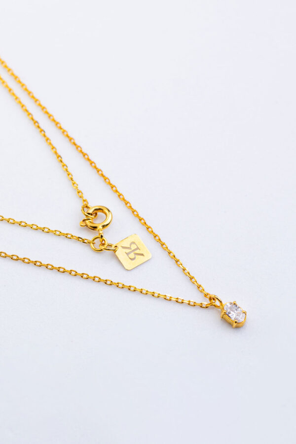 Colar homem pedra oval ouro Colar homem pedra oval ouro