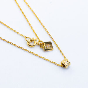 Colar Susi Ouro 9K E Diamantes